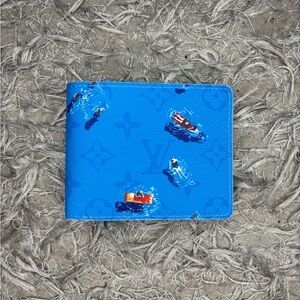 Louis Vuitton LV Monogram Lagoon Blue Summer Wallet